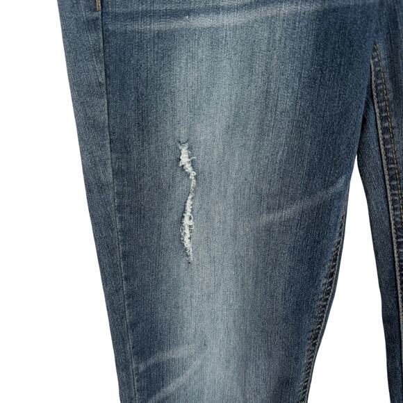 Democracy AB Technology Jeans Medium Wash Mid Rise Skinny Stretch Women's Size 4 - Picture 3 of 8